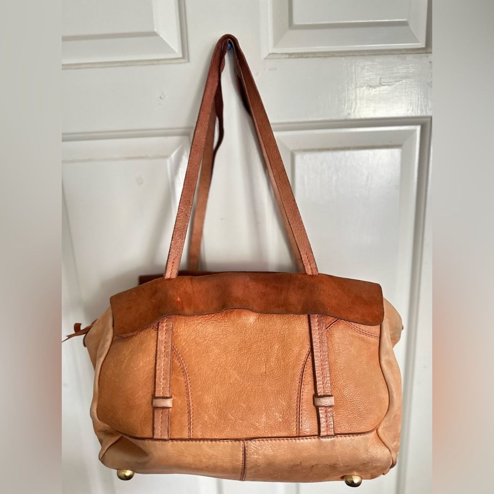 Anthropologie Holding Horses Leather Bag